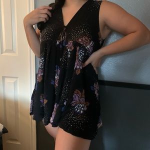 Free People Baby Doll Sleeveless Dress
